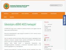 Tablet Screenshot of kecs.hu